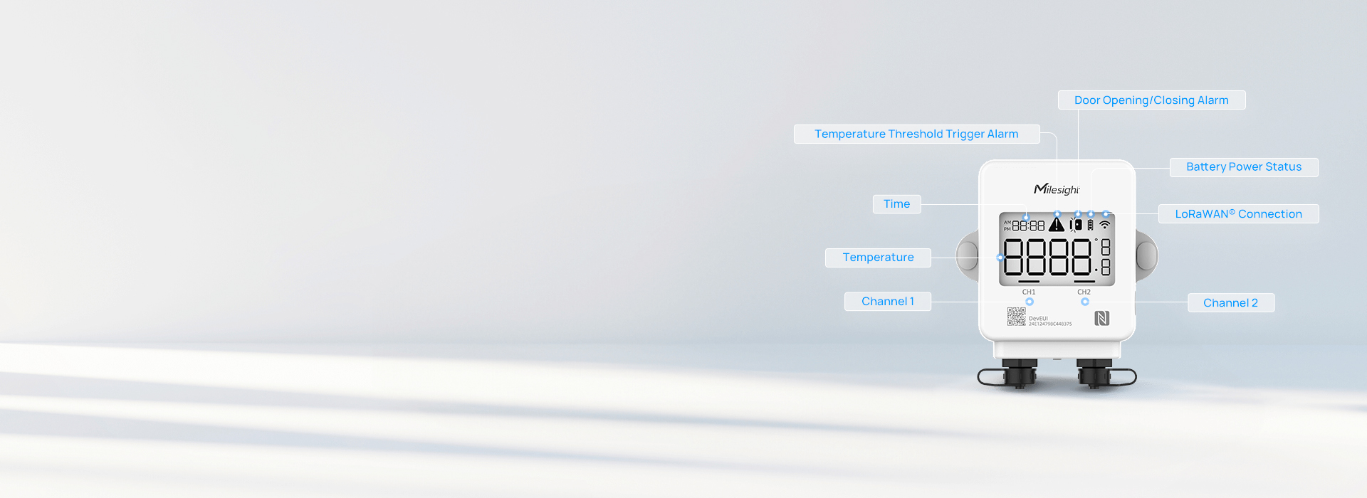 Czujnik temperatury TS301/TS302 LoRaWAN