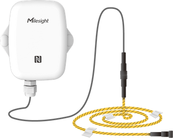 Milesight EM300-ZLD-868M | Obszarowy detektor przecieków z pomiarem temperatury i wilgotności LoRaWAN®