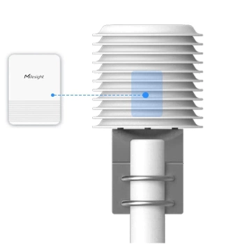 Czujnik temperatury i wilgotności FDA LoRaWAN | Milesight EM320-TH