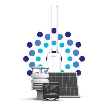 Kit for monitoring external weather conditions