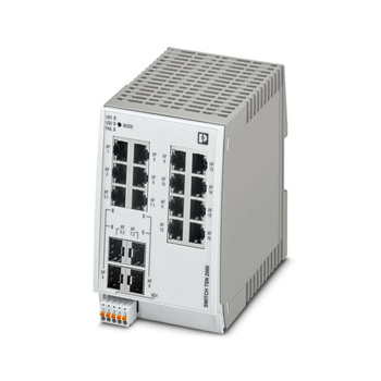 FL SWITCH TSN 2312-2GC-2SFP - Industrial Ethernet Switch | 1232305